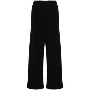WARDROBE NYC Wide Leg Track Pants Women BLACK
